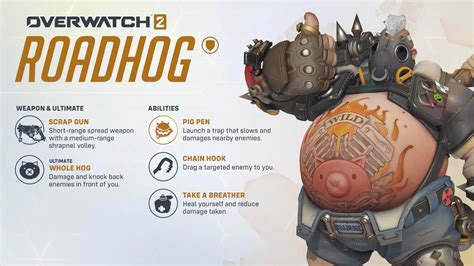 roadhog reqork|Overwatch 2: Roadhog’s Rework And New Ability Explained